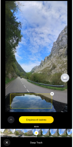 escaneo automático en app Insta360
